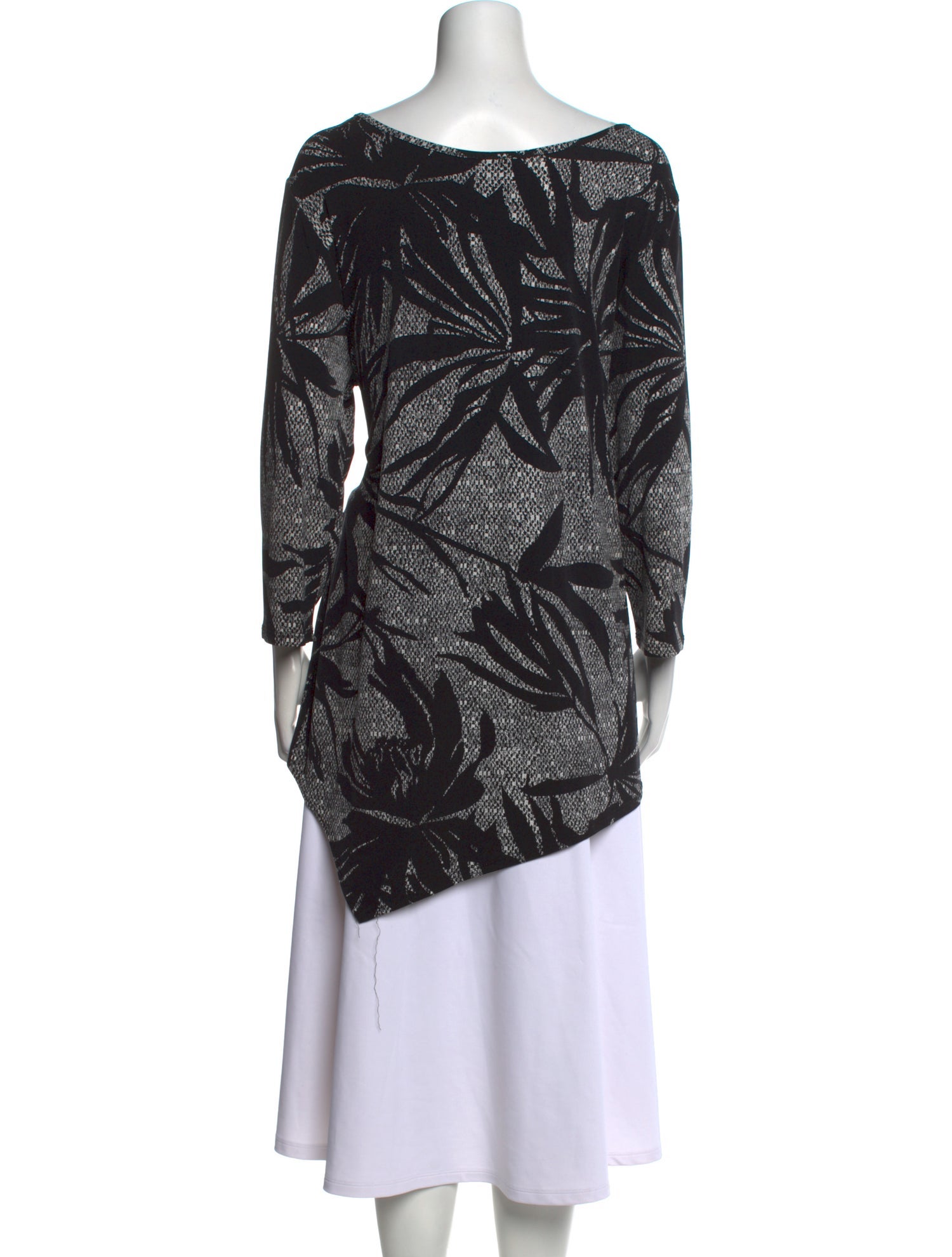 SUN WOO Paisley Print Scoop Neck Tunic